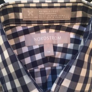 Boys Gingham Dress Shirt